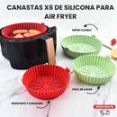 PACK DE 6 CANASTAS DE SILICONA PARA AIR FRYER + ENVÍO GRATIS Cocina Minha loja 